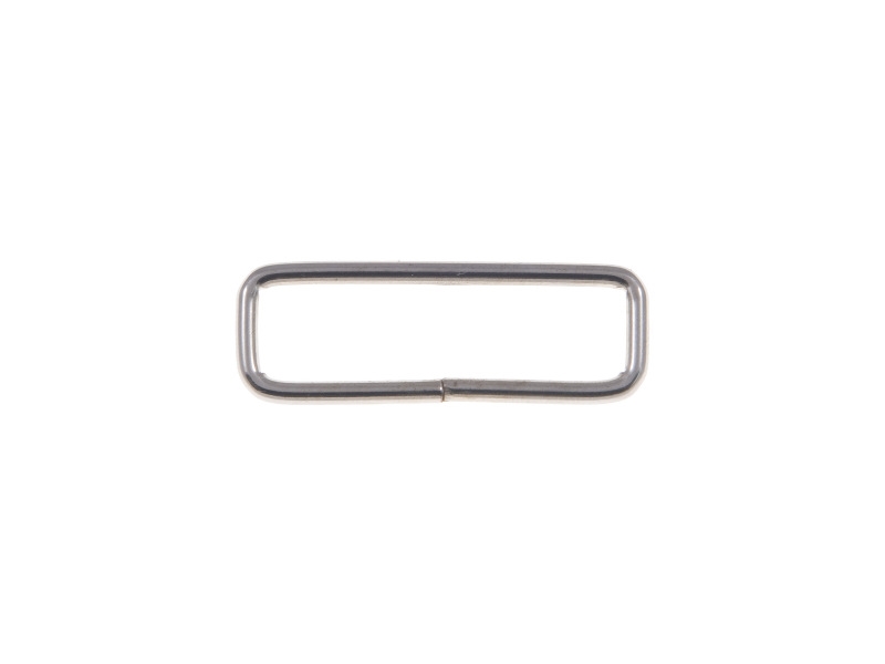 Ramka metalowa 40/10/2,5 mm nikiel drut