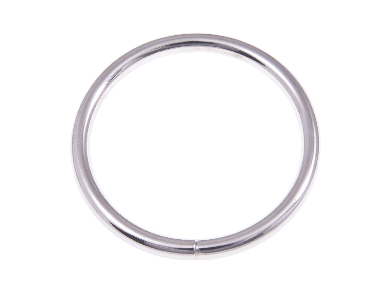 METALLRING 50/5 MM NICKEL DRAHT 100  ST.