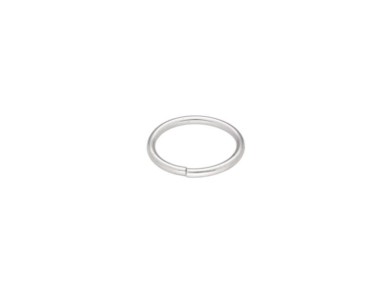 Kółko metalowe 16/1,8 mm nikiel drut
