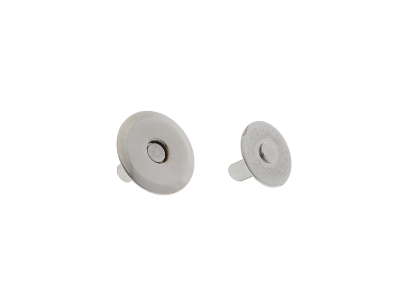 Magnetic button round 14/18 mm nickel 200 pcs