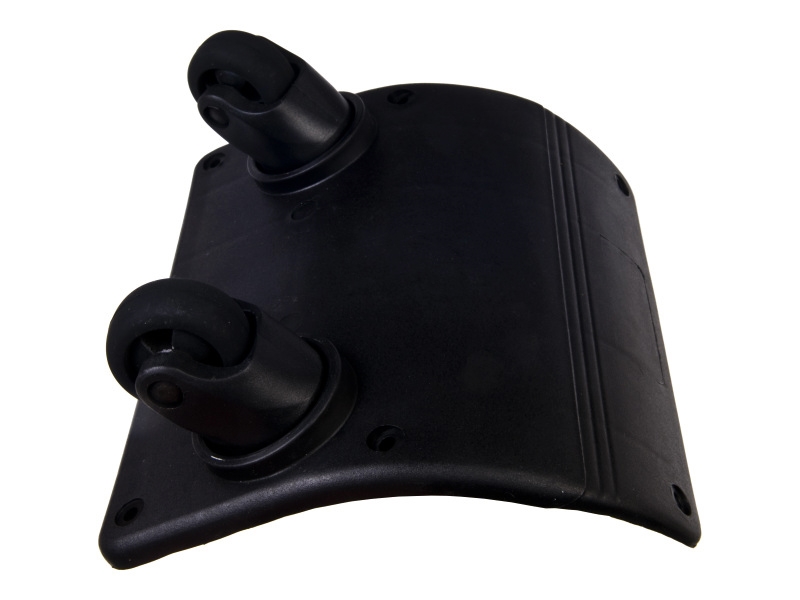 Luggage wheels 2095  black 1 pcs