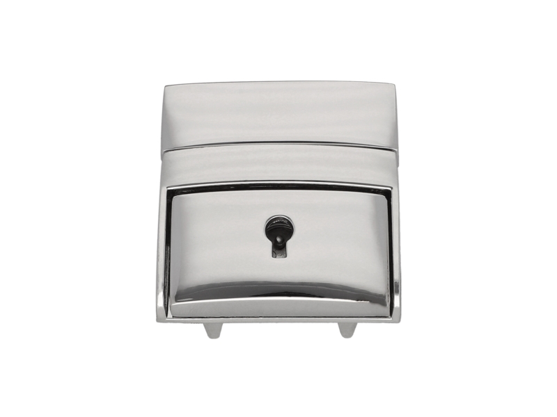 Briefcase lock 43/43 mm 084 wiktoria nickel 10 pcs