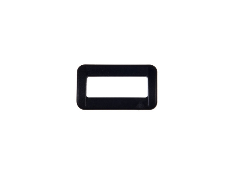 Plastic frame 25 mm  eliza black 100 pcs