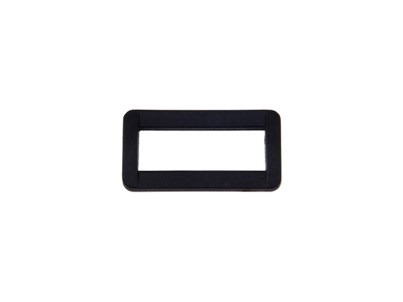 Plastic frame 32 mm eliza black 100 pcs