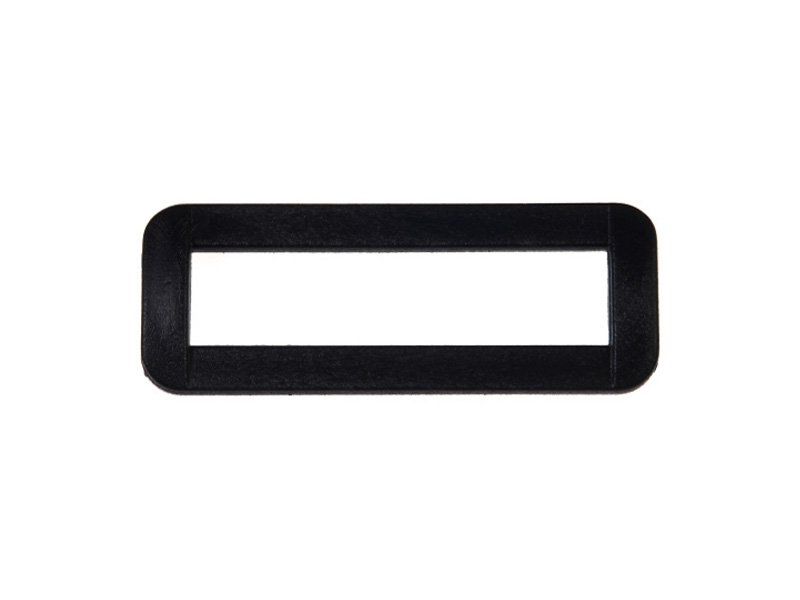 Plastic frame 51 mm eliza black 100 pcs