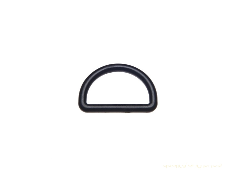 Półkole plastikowe 25 mm (0324-8072b) czarne