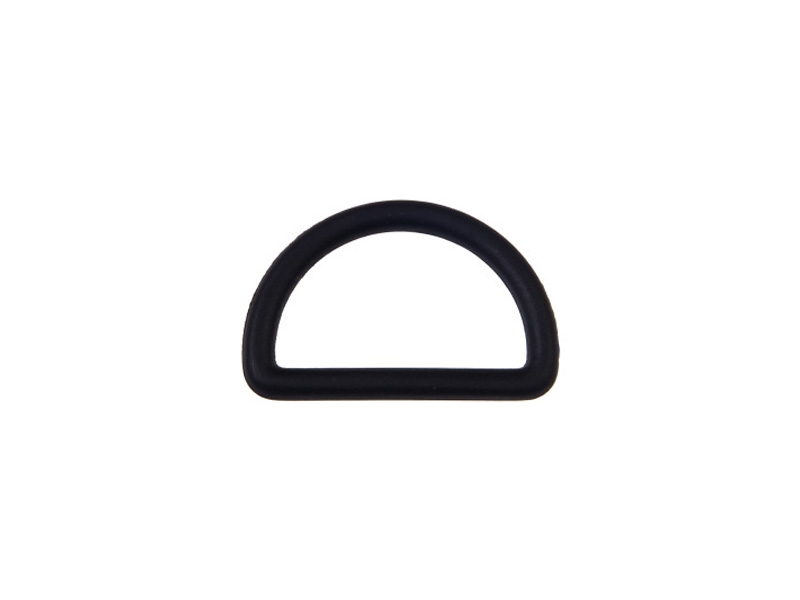 Plastic d-ring 30 mm (0324-8072) olaf black 100  pcs