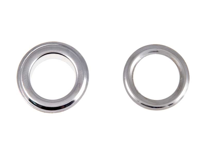 METAL  EYELET WITH GROMMET 16/28/6 MM NICKEL 1000 PCS