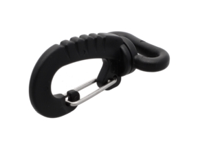 Karabińczyk plastikowy 20 mm obrotowy (0325-1081) Niko czarny