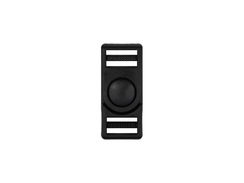 Plastic buckle 15 mm luna black 100 pcs