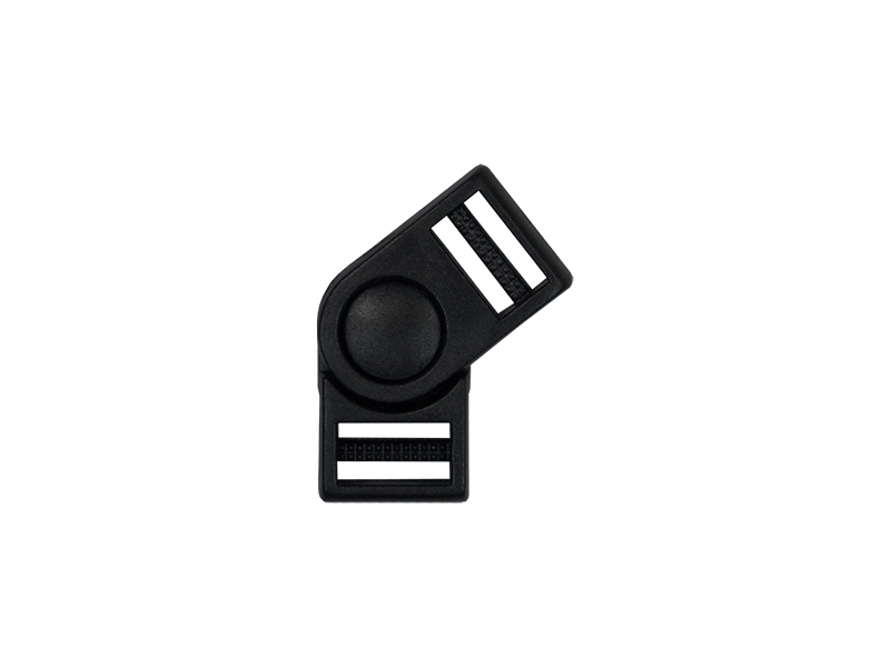 Plastic buckle 15 mm luna black 100 pcs