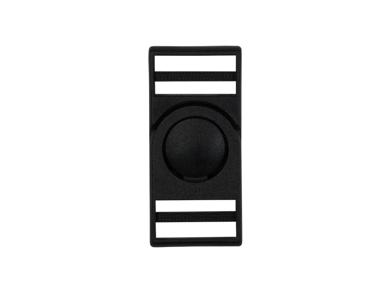 Schnalle aus kunststoff 20 mm luna schwarz 100 st.