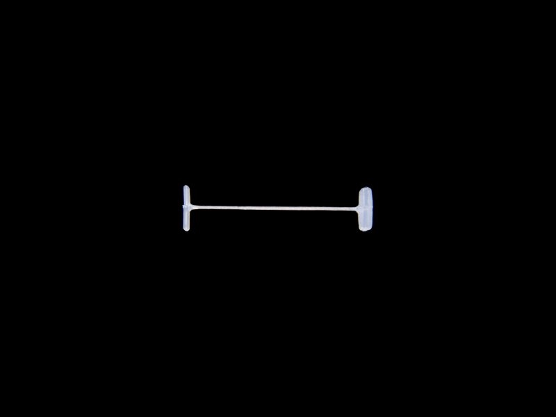 Plomba odzieżowa tag-pin 25 mm biała