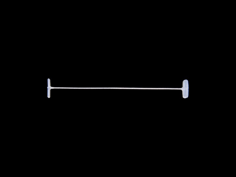 Plomba odzieżowa tag-pin 45 mm biała