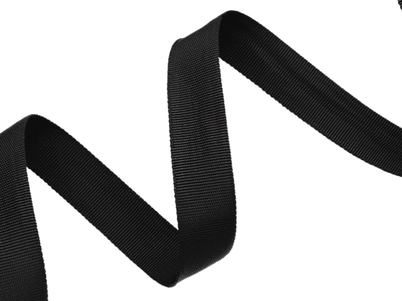 Polyester twill tape 20 mm black (580)