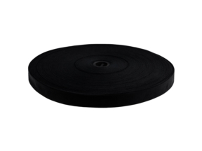 Polyester-Grosgrainband 20 mm / 0,50 mm schwarz (580)