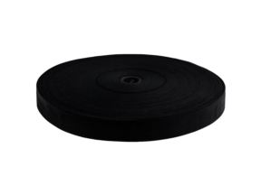 Polyester-Paspelband 25 mm / 0,40 mm schwarz (580)