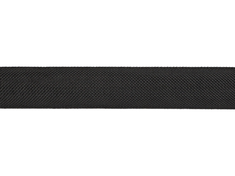 Polyester-Einfassband 25 mm Schwarz (580)
