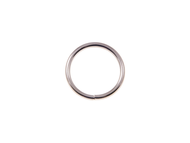 METALLRING 25/3  MM NICKEL DRAHT 100  ST.