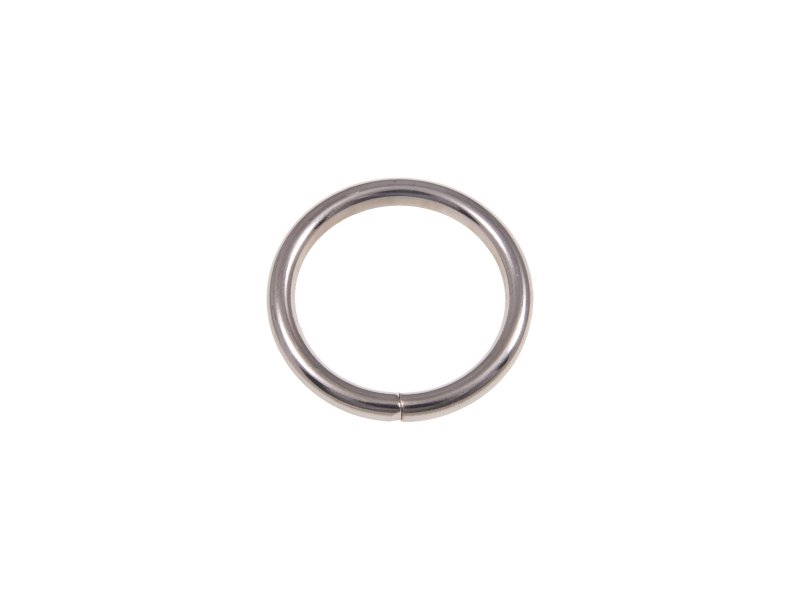 Kółko metalowe 25/4 mm nikiel drut