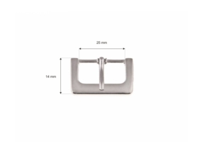 Klamra metalowa 25 mm rf-561 nikiel