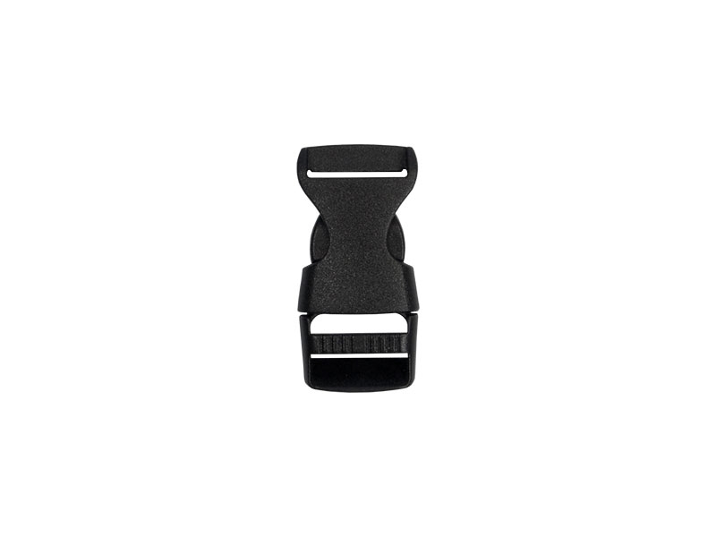 Plastic buckle 15 mm halszka black 100  pcs