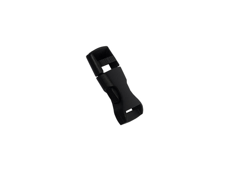 Plastic buckle 15 mm halszka black 100  pcs