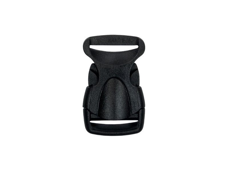 Schnalle aus kunststoff 20 mm odetta schwarz 100 st.