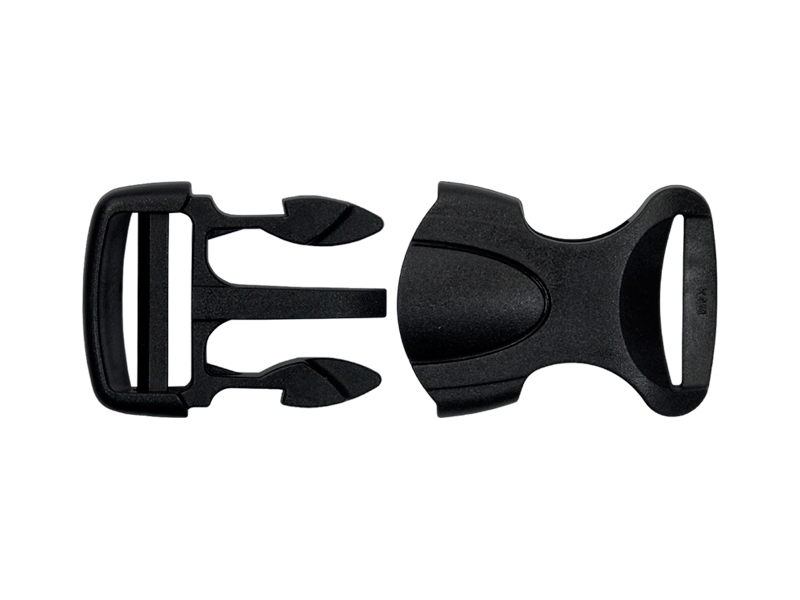 PLASTIC BUCKLE 26 MM ODETTA BLACK 100         PCS
