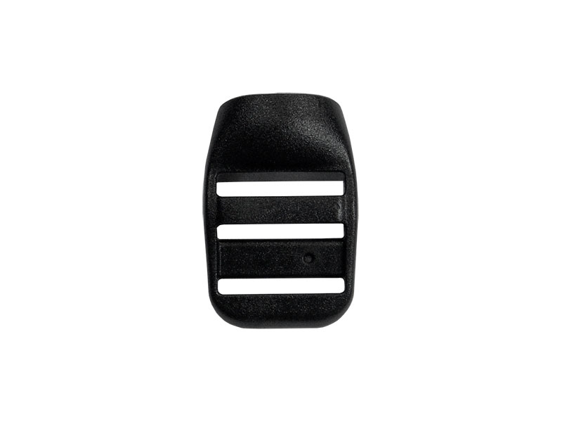 Plastic slide buckle 20 mm kira black 100 pcs