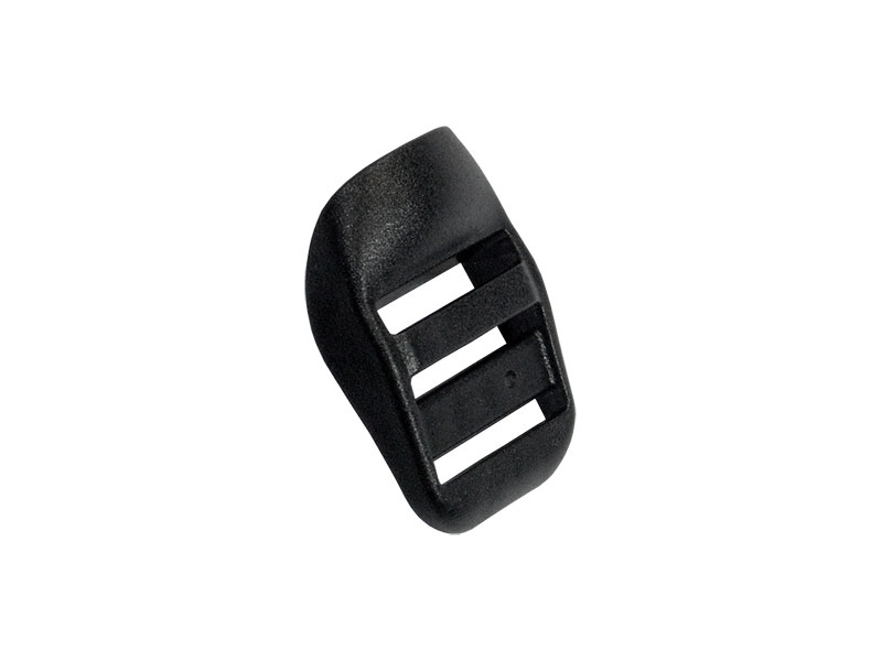 Plastic slide buckle 20 mm kira black 100 pcs