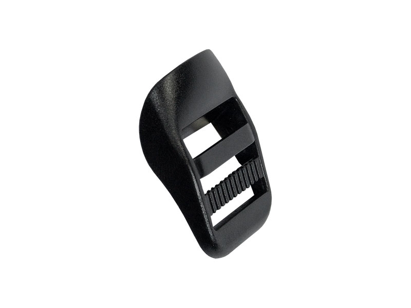 Plastic slide buckle 25 mm kira black 100  pcs