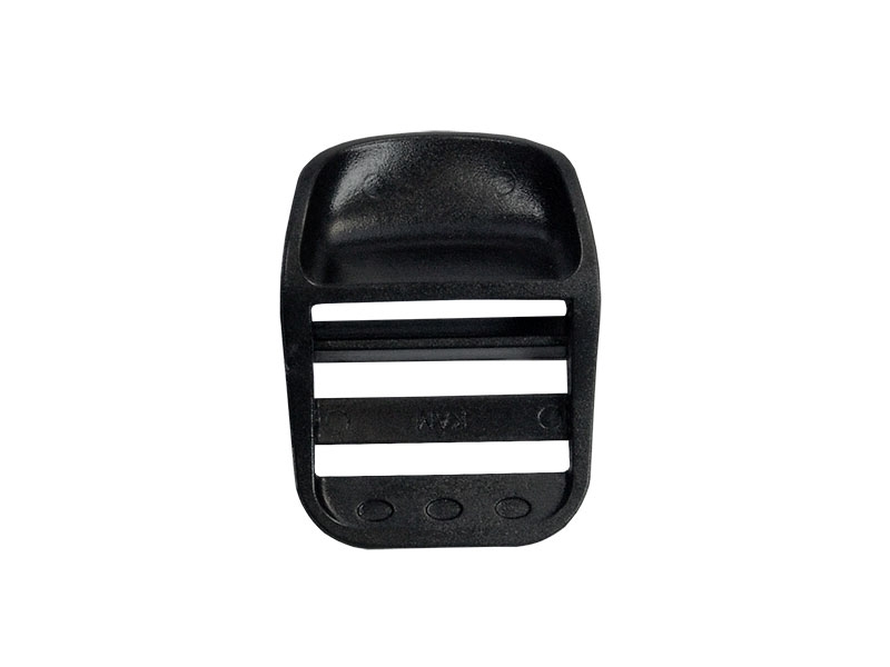 Plastic slide buckle 25 mm kira black 100  pcs