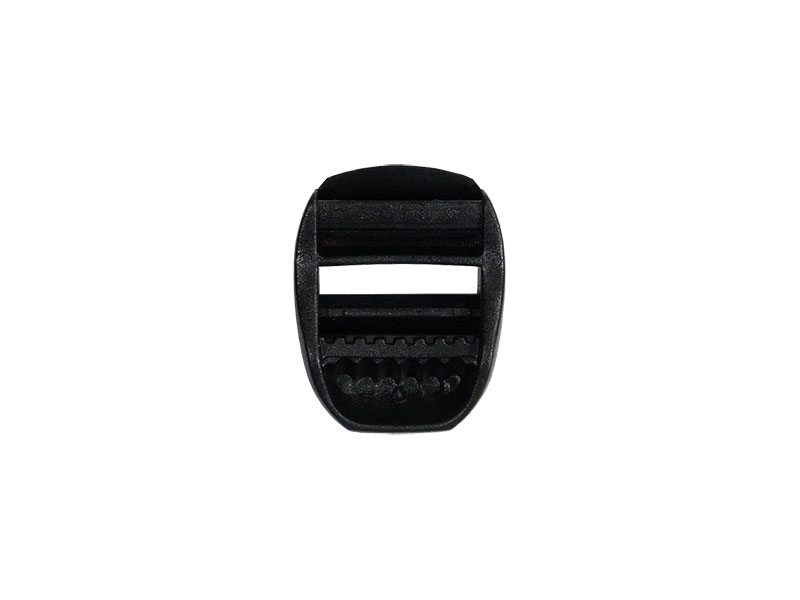Plastic slide buckle 20 mm zoja black 100 pcs