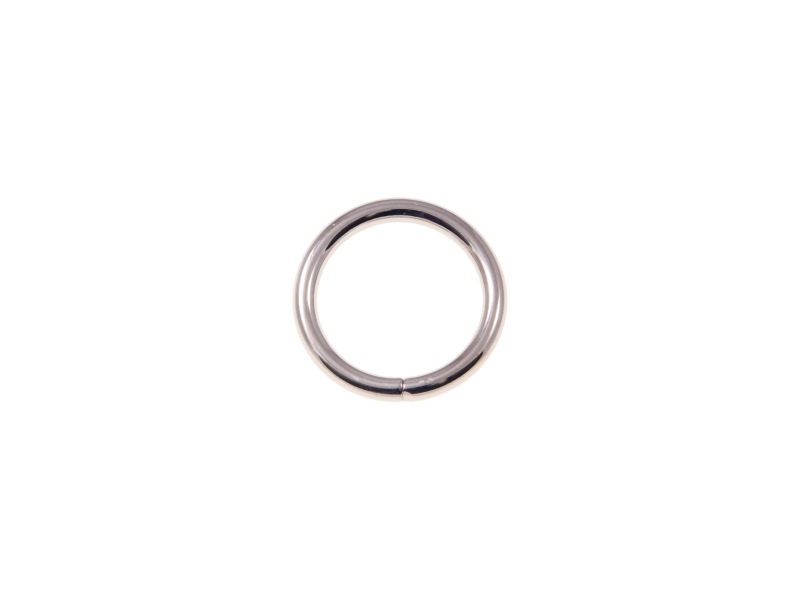 KOVOVÉ KOLEČKO 20/3 MM NIKL DRÁT 100  KS