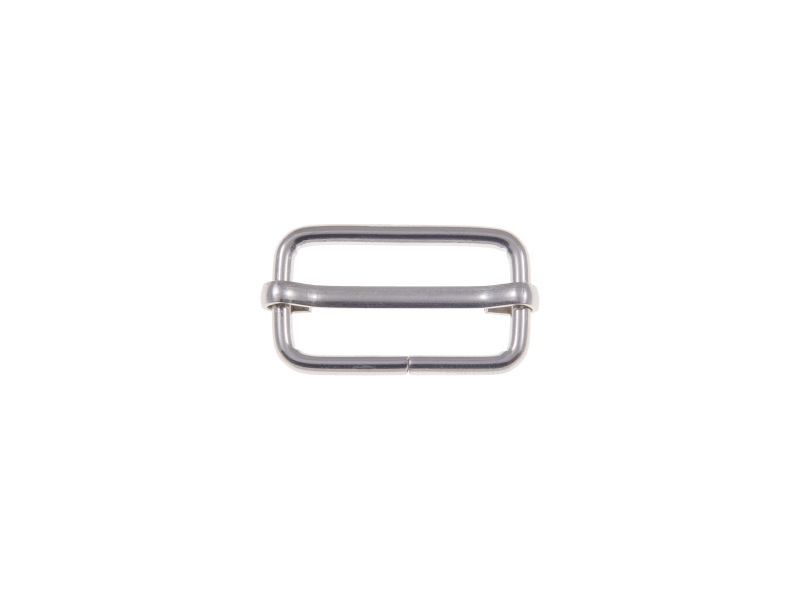 METALLSCHIEBER 25/13/2,5 MM NICKEL DRAHT 100 ST.