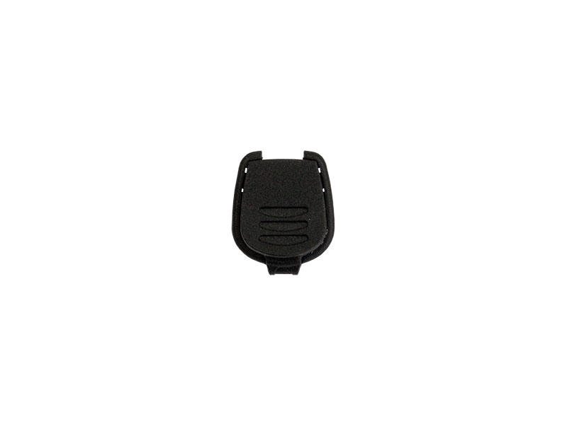 Kunststoff endstück 7 mm (305-3094) zum eindrücken schwarz st.