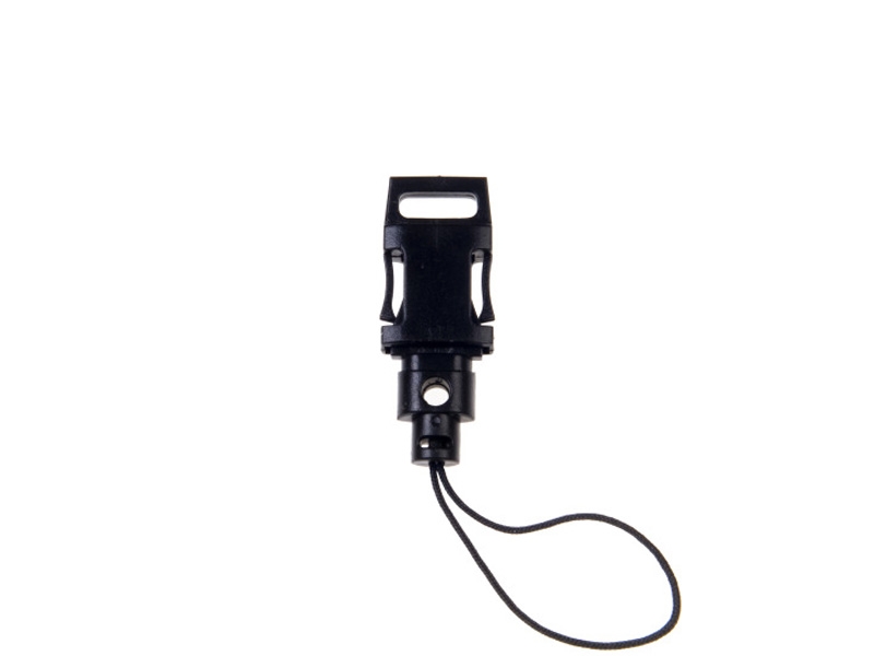 Przywieszka do telefonu  9 mm m124 czarna