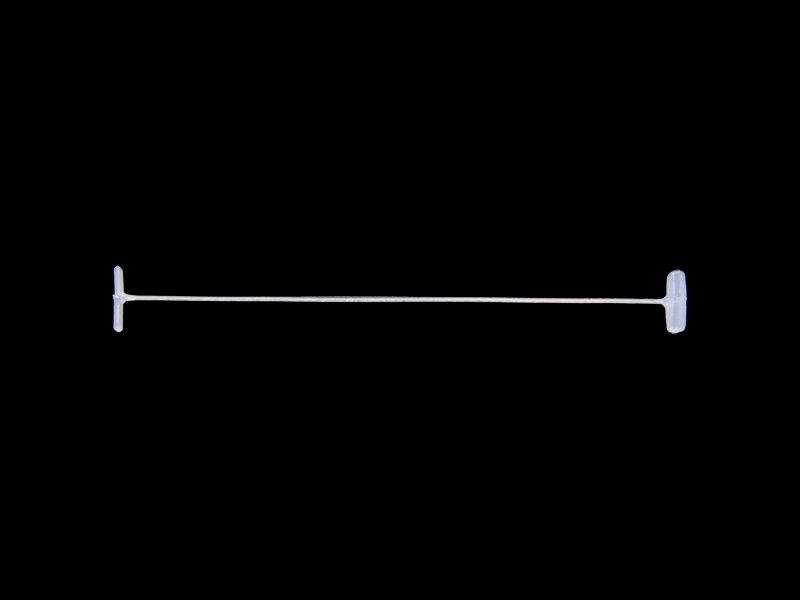 CLOTHING TAG-PIN 55 MM WHITE 5000 PCS