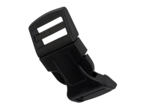 Klamra plastikowa 25x67 mm Saba czarna