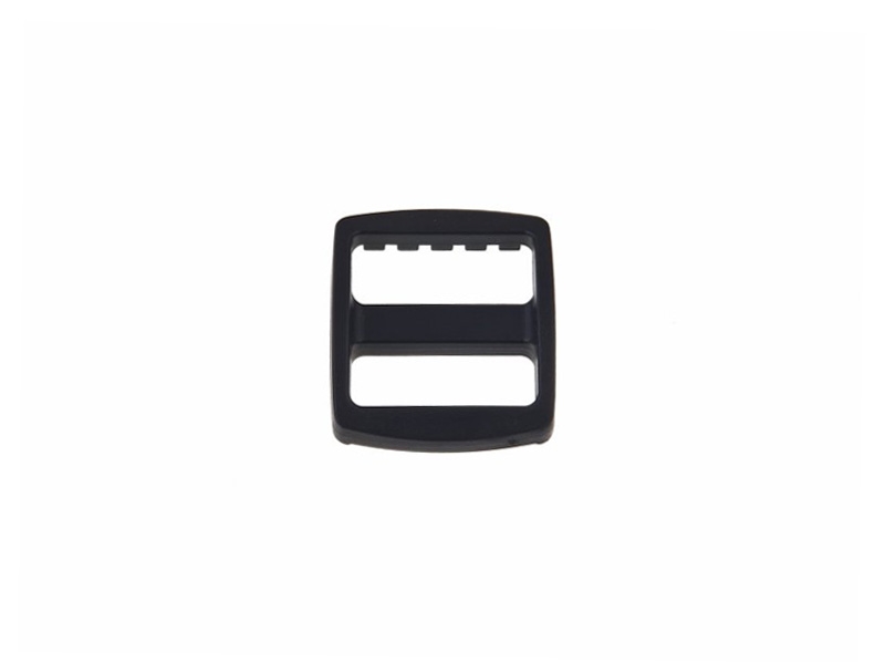 Plastic slide buckle 20/20 mm reks black 100 pcs