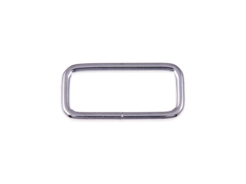 RAHMEN AUS METALL  40/15/4 MM NICKEL DRAHT 100 ST.