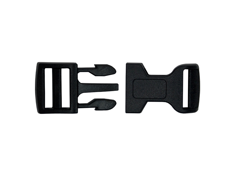 Plastic buckle 16 mm saba black 100 pcs
