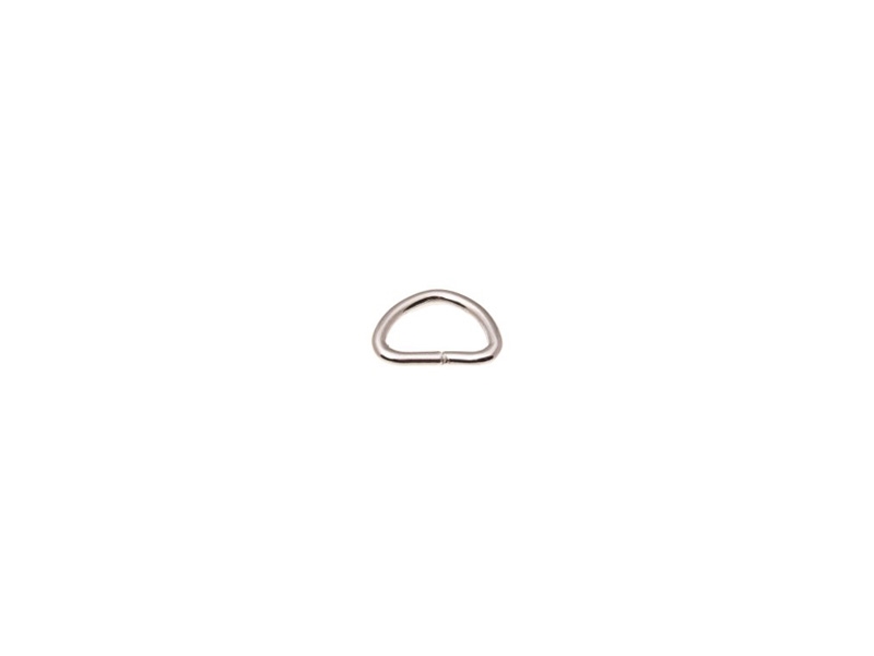 HALBRING AUS METALL  10/6/2 MM  NICKEL DRAHT 100 ST.