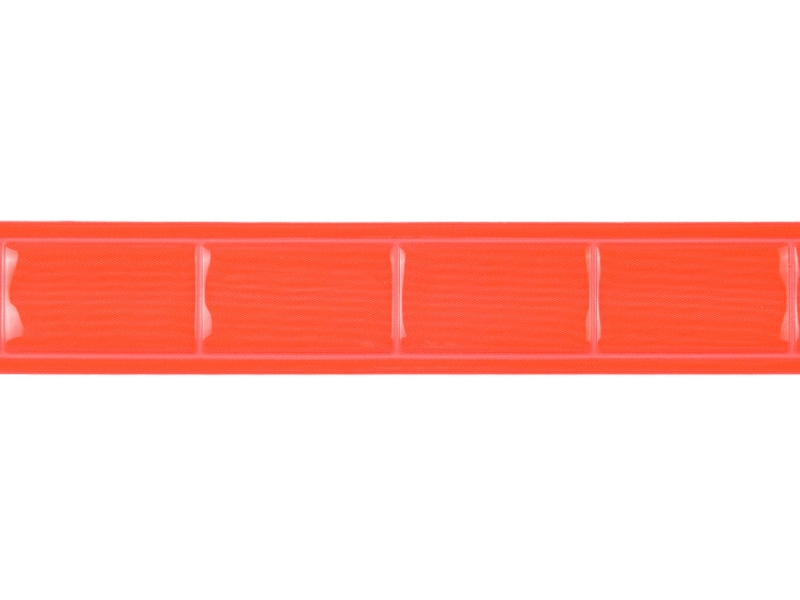 Reflective webbing tape 20 mm orange 50 mb