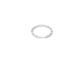 Kółko metalowe 22/1,5 mm nikiel spiralne
