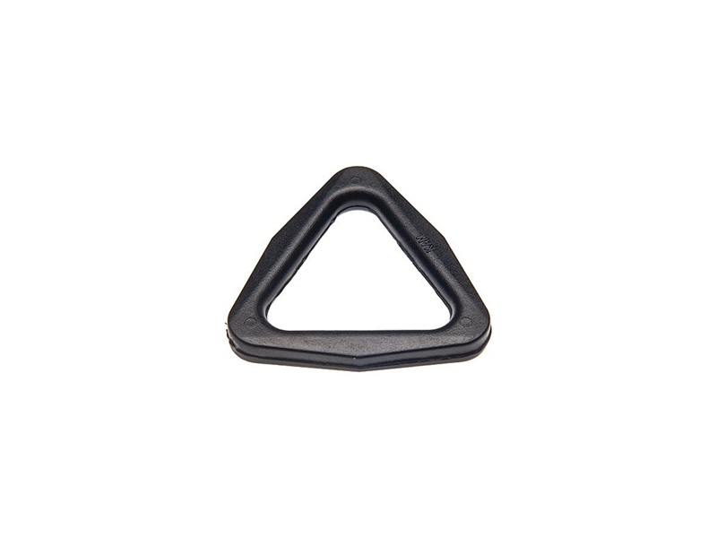 Dreieck aus kunststoff 25 mm lucjan schwarz 100  st.