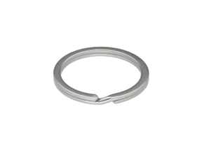 Kółko metalowe 20/2,2 mm nikiel spiralne