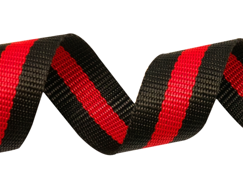 Two-colour backing tape 40 mm / 1.4 mm black/red