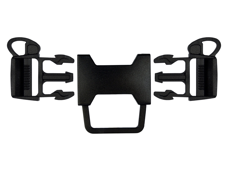 SCHNALLE AUS KUNSTSTOFF DOUBLE 26  MM 5-WAY   TEKLA&nbsp3   SCHWARZ 1   ST.